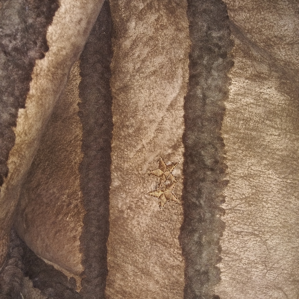 Ferris Bro's Furs Genuine Shearling Sheepskin Vintage Marlboro Man Style Jacket - Picture 13 of 15